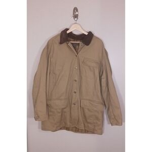 Vintage Women's Barn Chore Cotton Jacket Plaid Lined Jones New York Size 1X